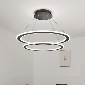 Ring LED Chandelier Light Luxury Minimalist - AFN Lighting