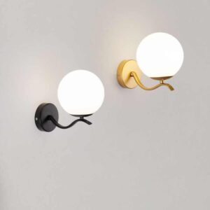 Nordic Vintage Arabic Style Wall Lamp Minimalist Trumpet Bracket Light with Shade for Hotel and Mirror Lighting