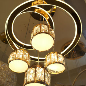 Gold LED Pendant Light