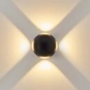Four-Way LED Outdoor Wall Light