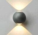 Round LED Outdoor Wall Light