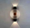 Scandinavian butterfly wall lamp