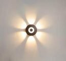 modern black outdoor wall lamp