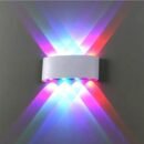 RGB outdoor LED wall light